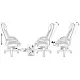 Кресло руководителя Бюрократ T-9924WALNUT черный кожа с подголов. крестовина металл/дерево. Фото товара с разных ракурсов.